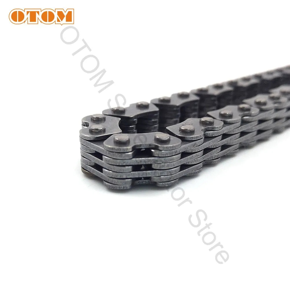 For ZONGSHEN ZS182MN NC300S Motorcycle Camshaft Timing Chain 3X4-122L DID NC250S Engine KAYO BSE Off-road Dirt Bike Accessories