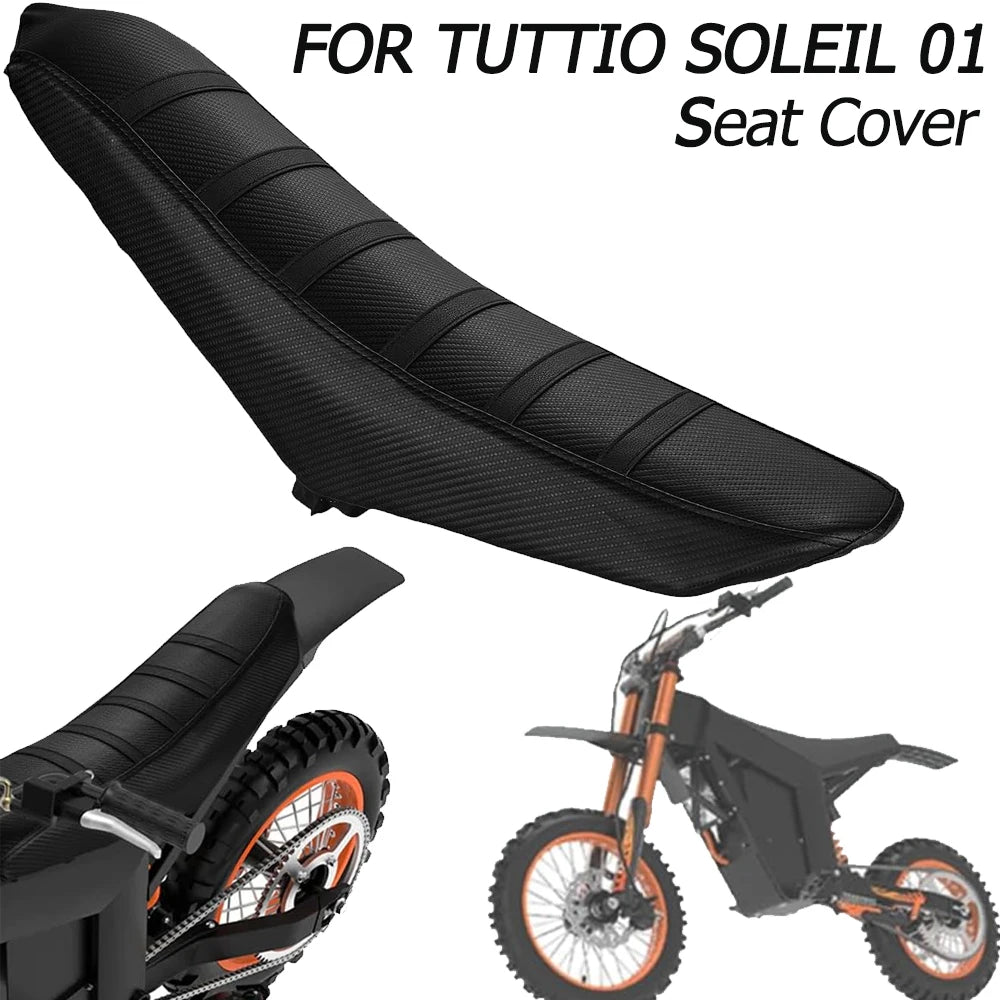 Ebike Covers For Tuttio Soleil 01 Non-Slip Seat Cover Electric Dirt Bike Soft Cushion Protector Off-Road Motorcycles Parts