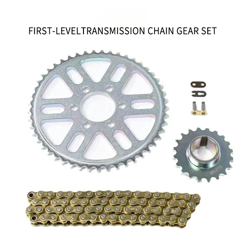 For Surron Light Bee X First-level Transmission Chain Gear Set Dirtbike Off-road for SURRON Motorcycles Chain Parts Segway X260