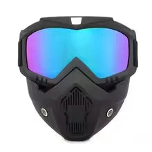 Dustproof Motocross Glasses Adjustable Motorcycle Goggles Breathable Full Face Protective Motorbike Dirt Bike Off-road Mask