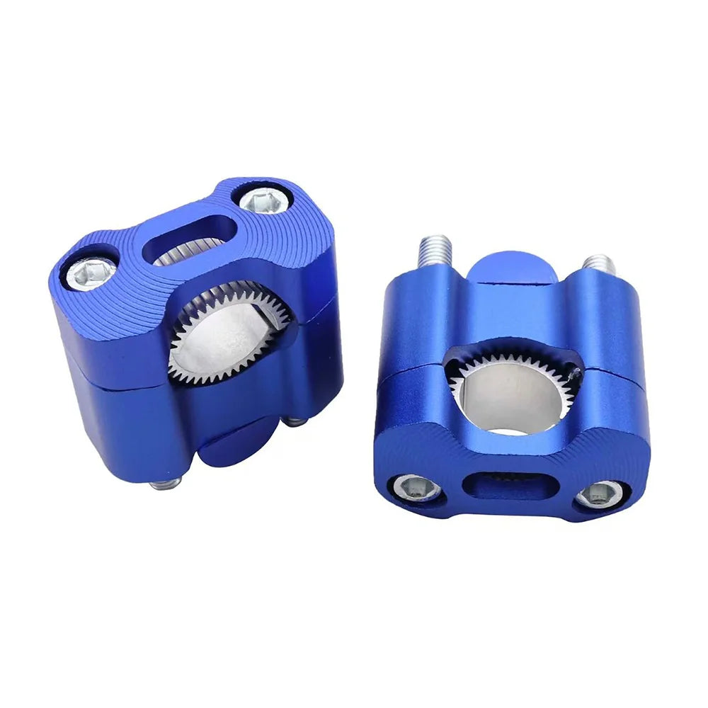 1 Pair 22mm 28mm Universal Off Road Motorbike Bar Clamps Handlebar Risers Adapter For 7/8" 1-1/8 Pit Dirt Bike Motorcycle Enduro