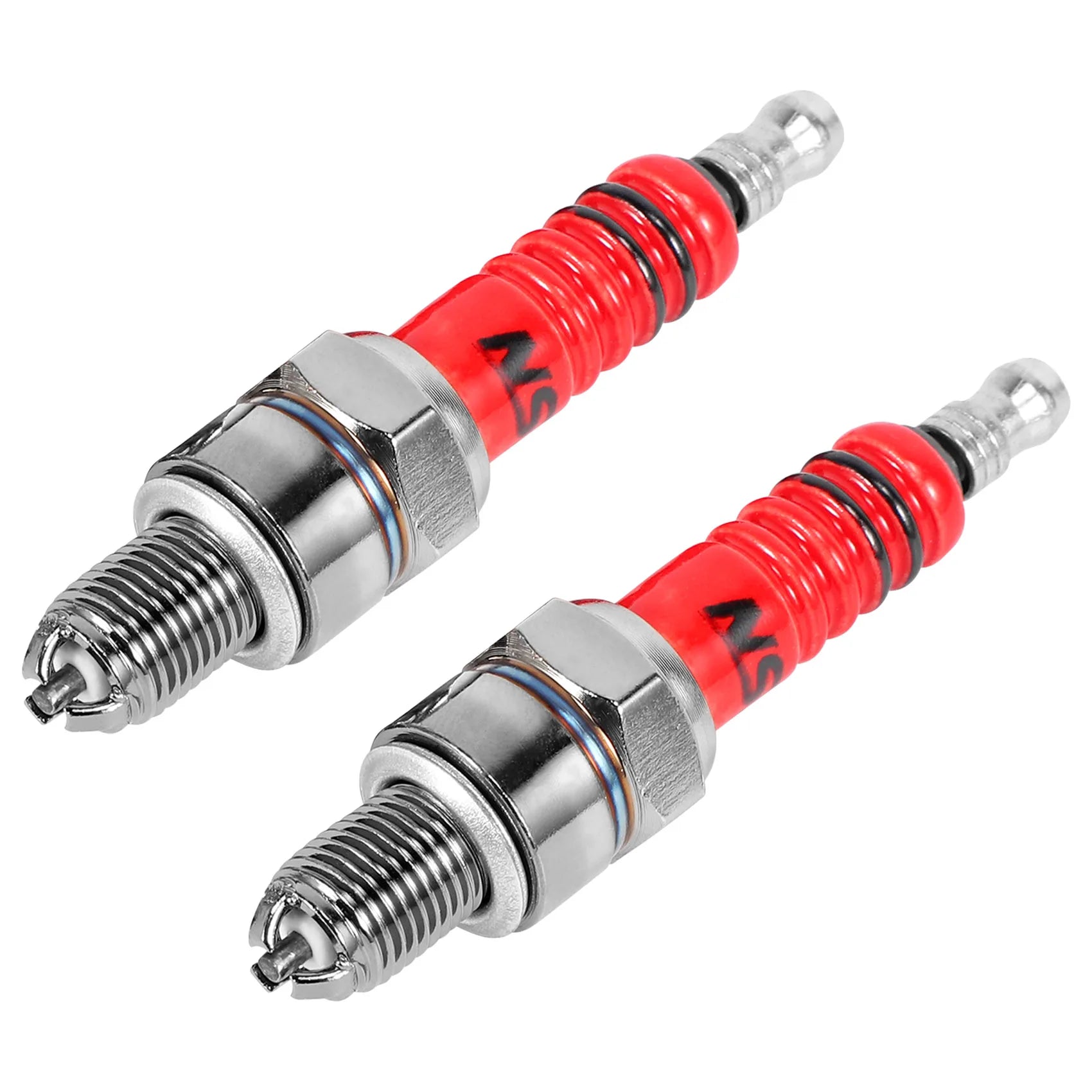 Pack Of 2 Racing 3 Electrode Spark Plug A7tc For 50Cc 110Cc 125Cc 150Cc Atv Scooter Dirt Bike Go Kart-L94A