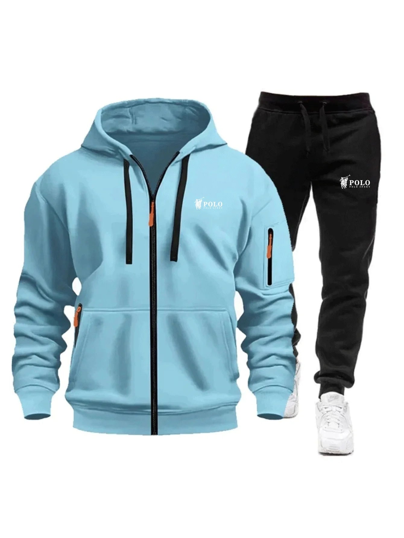 Zipper Sweatshirt Suit Sweatshirts for Men Daily Casual Hoodies Pants High Quality 2026 Sports Tracksuit Jogging Men's Clothing