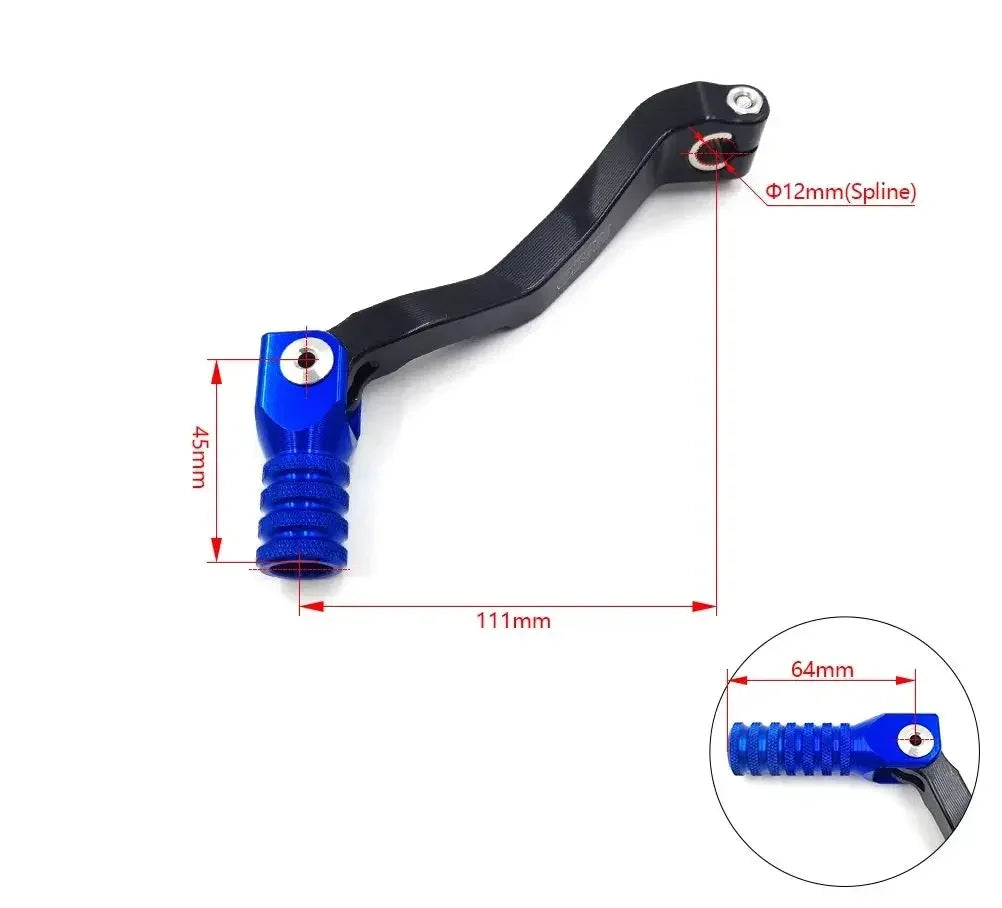 Motorcycle Folding CNC Aluminum Gear Shift Lever For ZONGSHEN NC 250CC KAYO T2 T4 ATV Dirt Bike Motocross NC250 Gear Lever