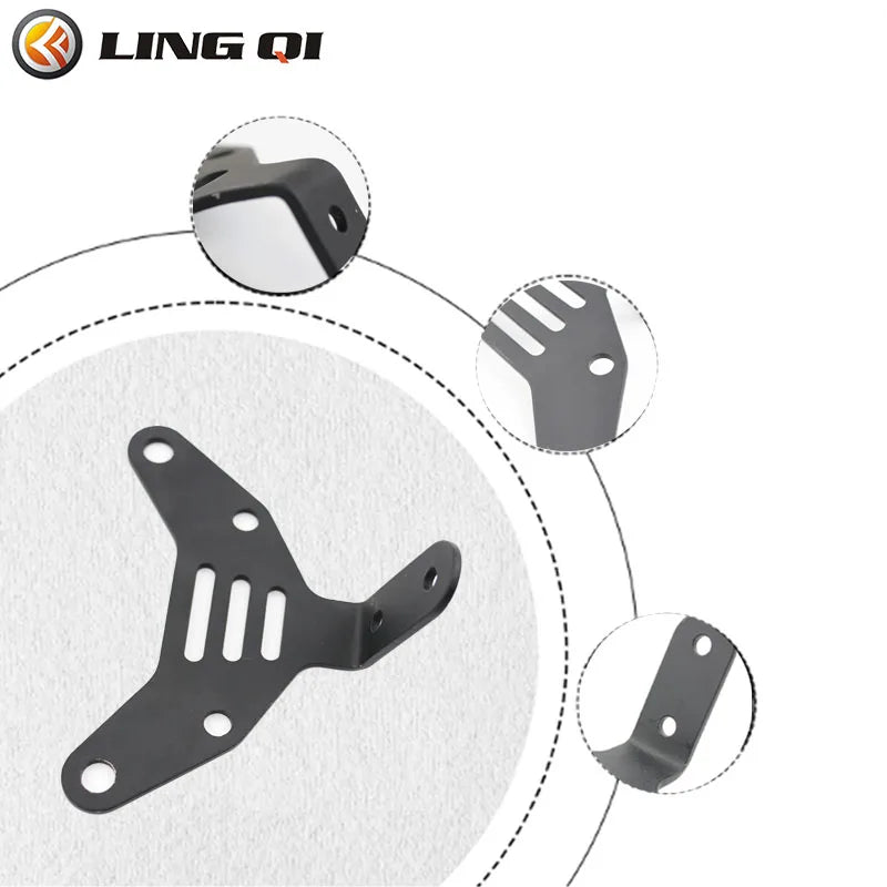 LING QI Tail Light Bracket For Light Bee X Original Accessories Dirt Bike Motorcycles Off-road
