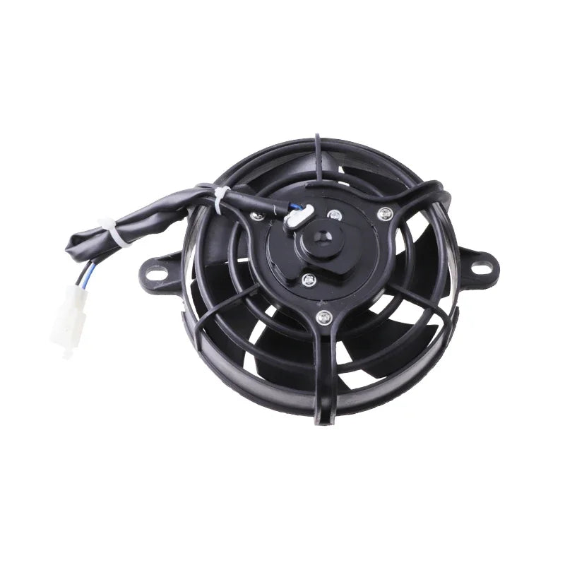 For Universal Motorcycle Radiator Cooling Fan Oil Cooler Water Cooler Electric Fan 5 Inch For Dirt Bike Motocross ATV Go Kart