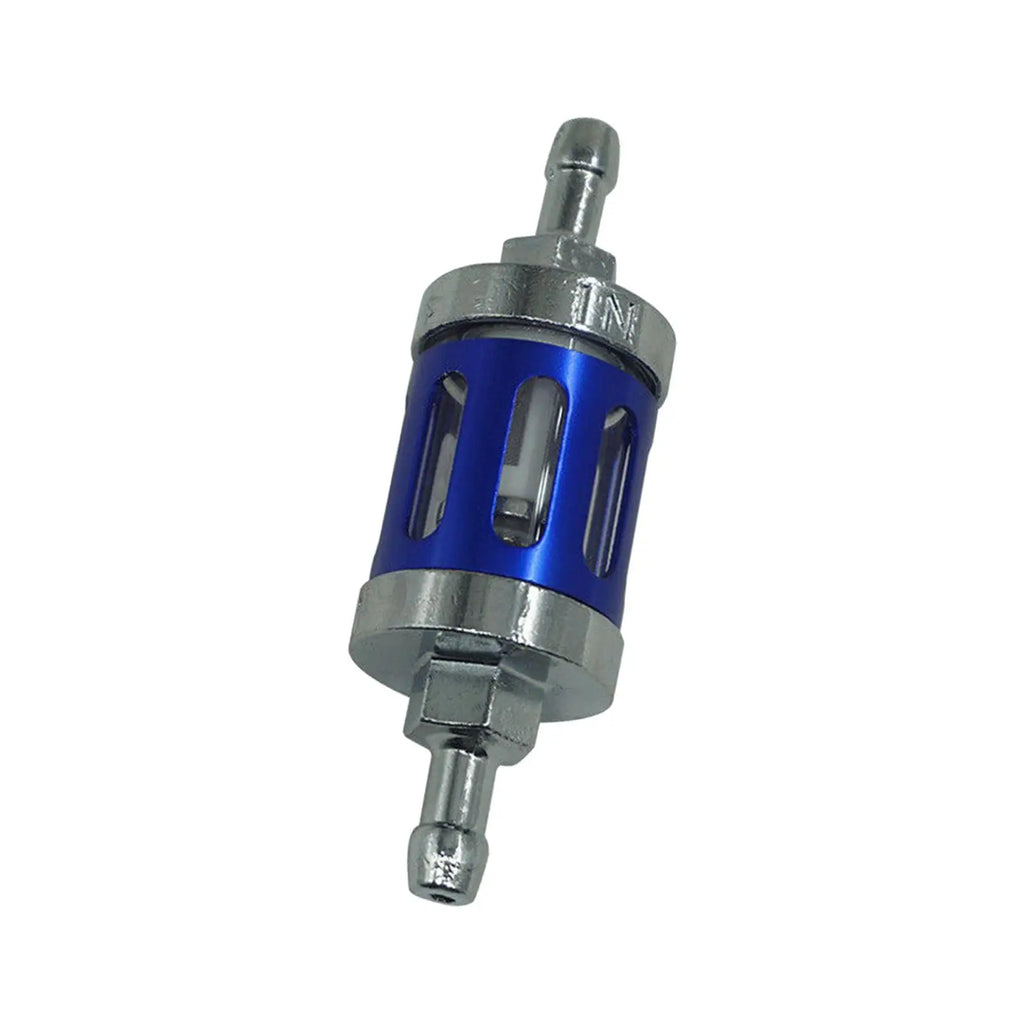 Universal Motorcycle Petrol Oil Fuel Filter Good Filtering Effect Reusable for ATV Dirt Pit Off Road Bike Motocross CNC Aluminum