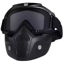 Dustproof Motocross Glasses Adjustable Motorcycle Goggles Breathable Full Face Protective Motorbike Dirt Bike Off-road Mask