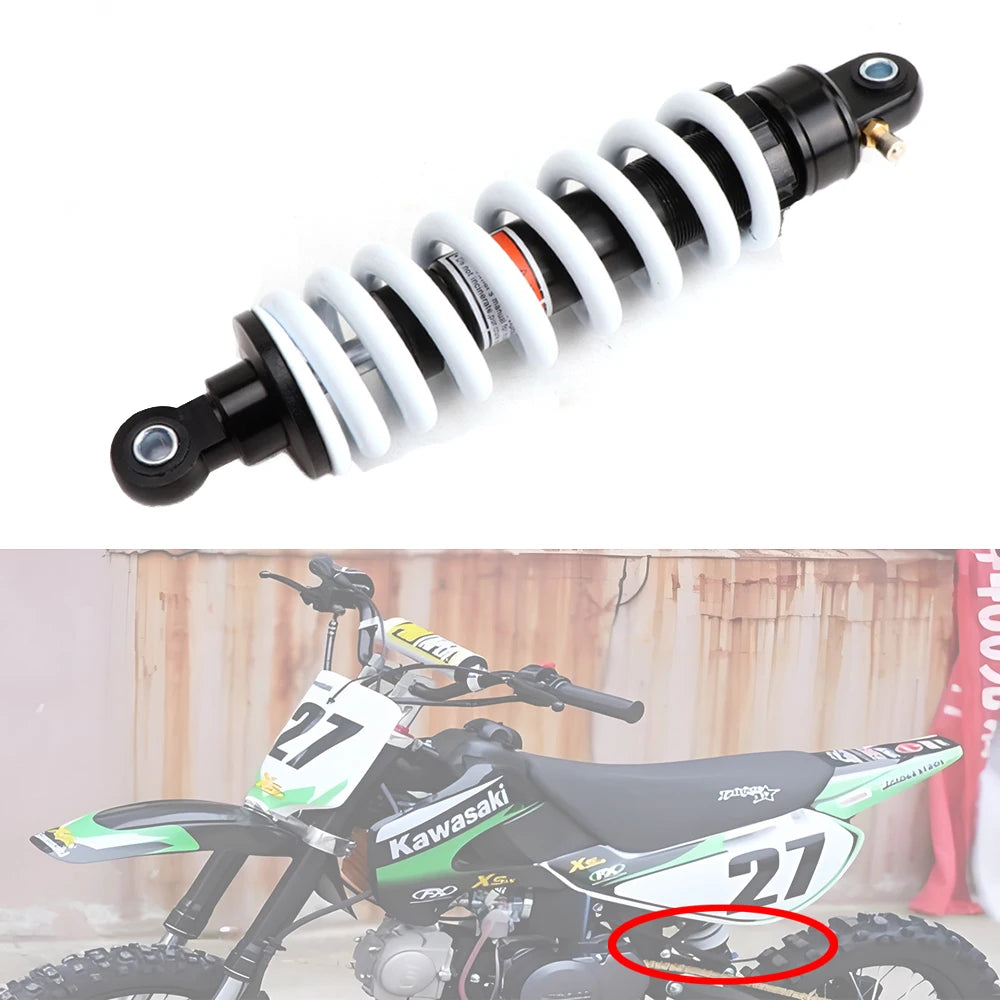 290mm Alloy Off-Road Motorcycle Rear Shock Absorber Damping Adjustable Dirt Pit Bike after Replacement Moto Parts
