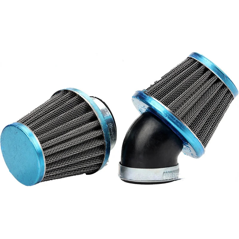 Bent Straight Mushroom Cleaner Air Filter Intake For  50cc 110cc 125cc 140cc 150cc 200cc 250cc motorcycle ATV pit dirt bike etc